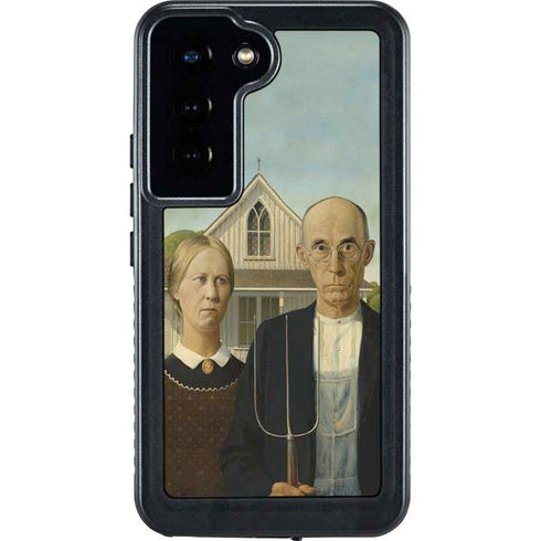 Grant Wood American Gothic Galaxy S24 Waterproof Case